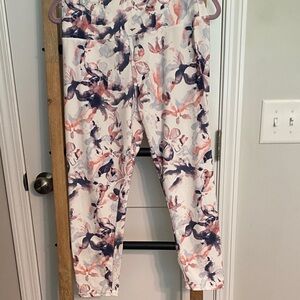 Marika Women's Artistic Print Leggings - Pink, Purple, White